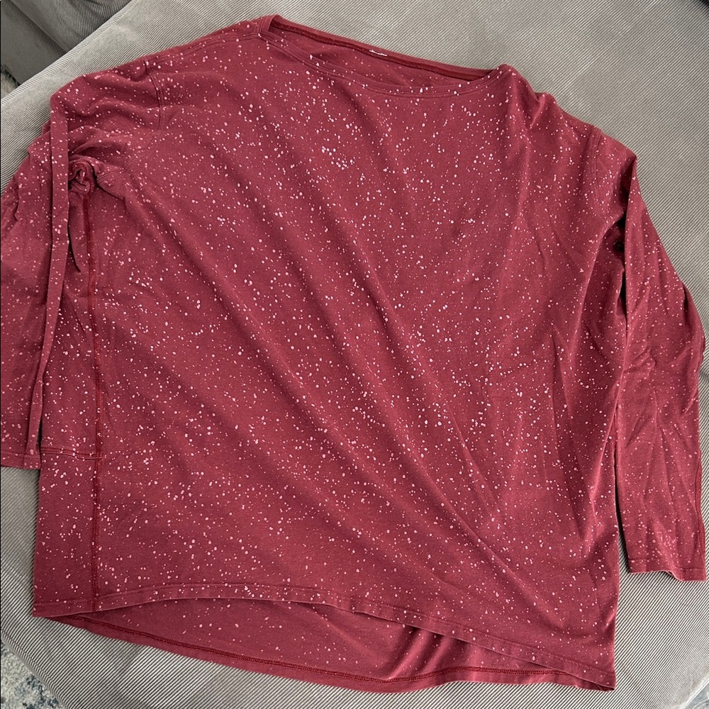 lululemon athletica Long Sleeve Back In Action T-Shirt
